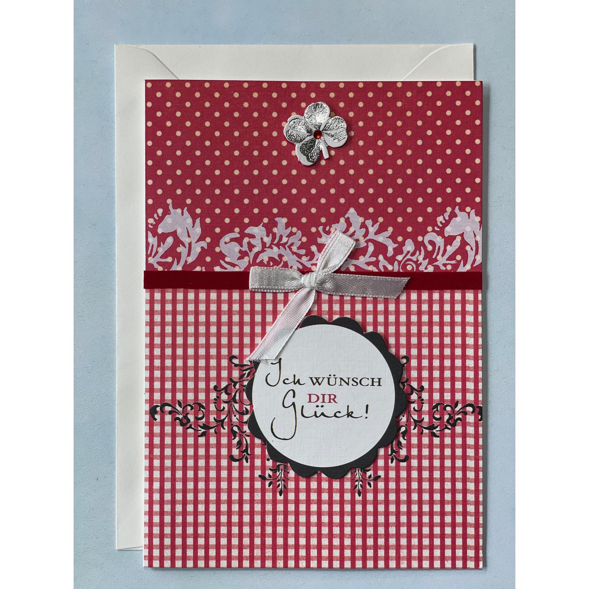 Lucky card - foldekort med kuvert