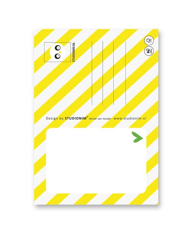 OWL | FSC® postcards | Dutch Design