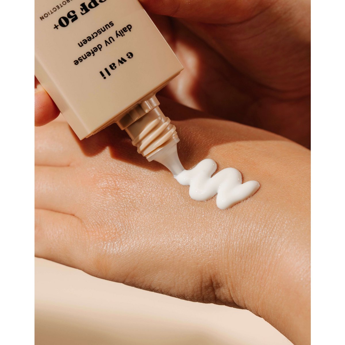 Dagelijkse UV-beschermingszonnebrandcrème SPF50