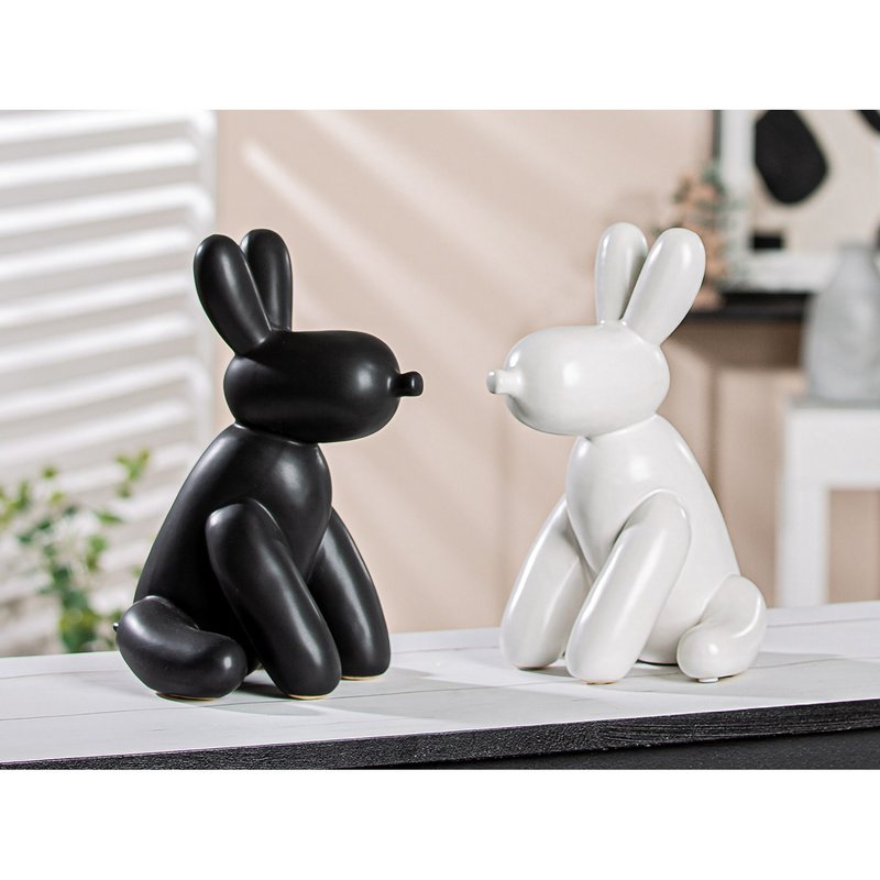 Figur Hund Ballonhund schwarz