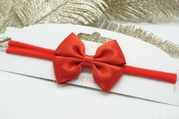 Nylon hårbånd almindelig mini satin