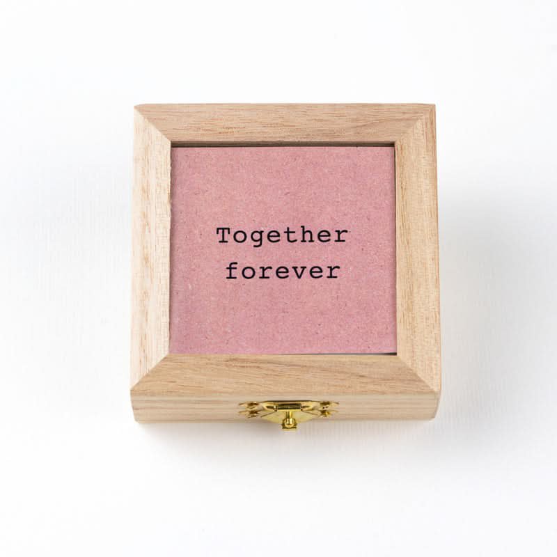 Bear couple in box