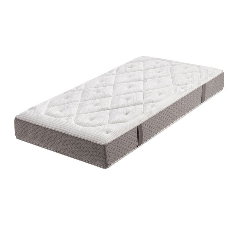 Platinium klassische viskoelastische Matratze -White - Dicke: 26 cm - Moonia