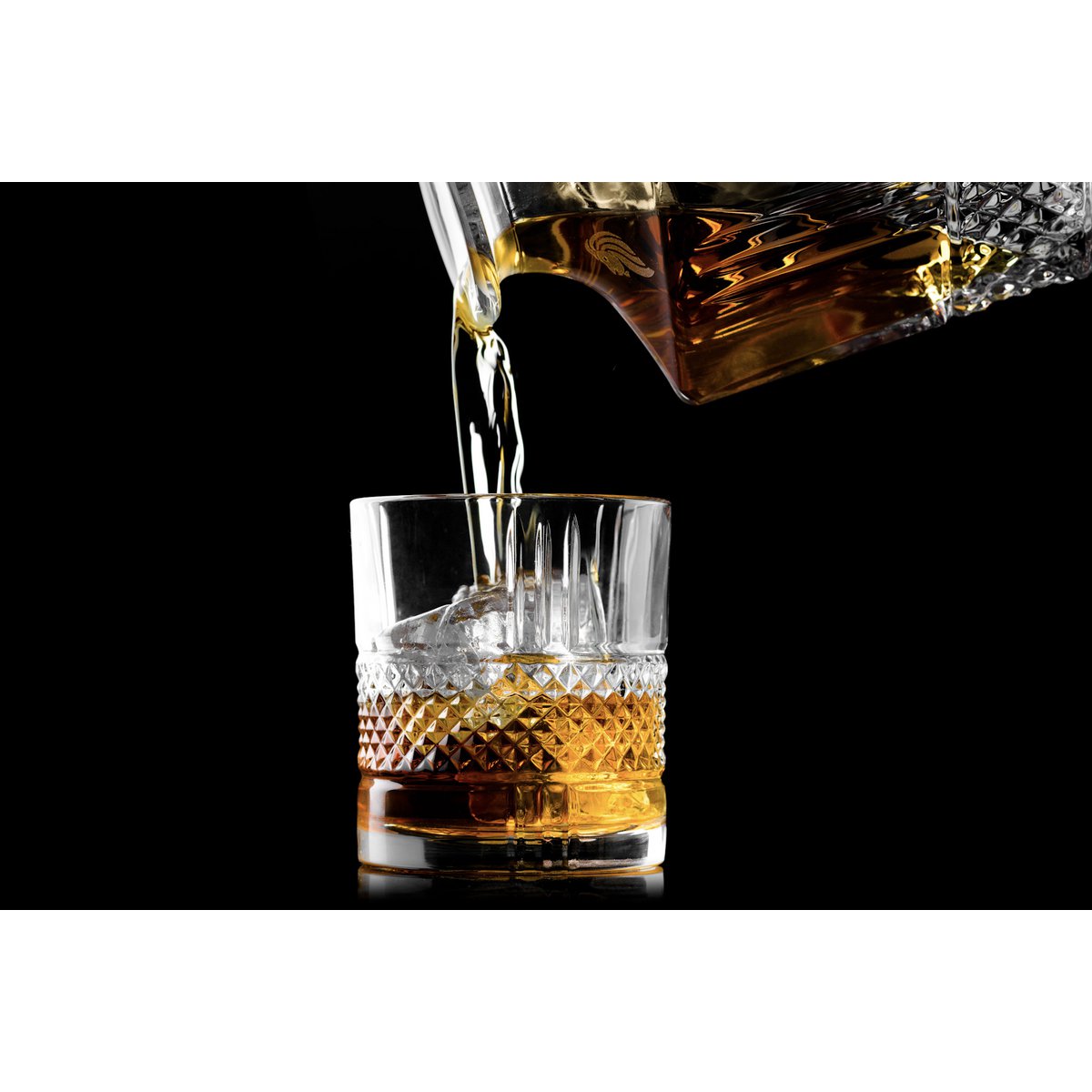 Whiskey Decanter Set Superior In Gift Box
