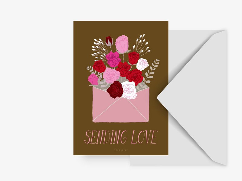 Postkarte / Sending Love