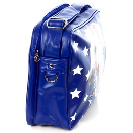 Schoudertas - laptoptas - Paard blauw