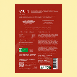 Boost Bio - Vitalität - 120 ayurvedische Kapseln