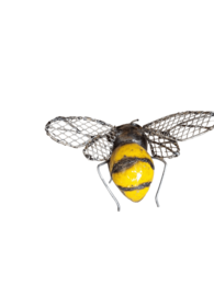 METAL MESH WING BEE