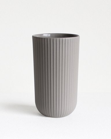 Tall mug Column | light grey