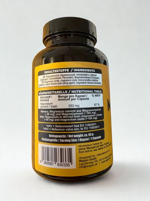 %23wegain - Magnesium -kompleks - 90 kapsler