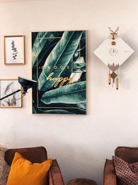 Cuckoo Clock - Black Forest - White/Gold