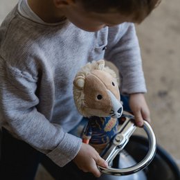 Frei bespielbare Spieluhr Eddie der Löwe – Stoffsäckchen