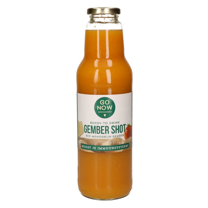 Mandarin-Ingefær 750ml | Ingefærshot | Ingefærjuice | Ingefær