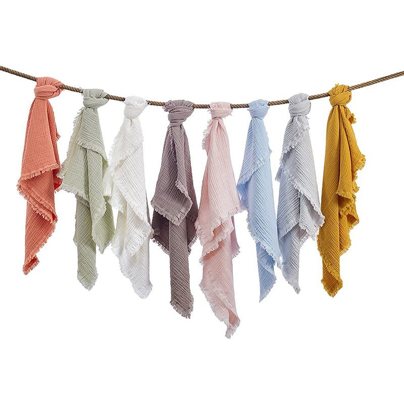 BOHORIA® muslin muslin cloth baby burp cloth Sky 80x80cm