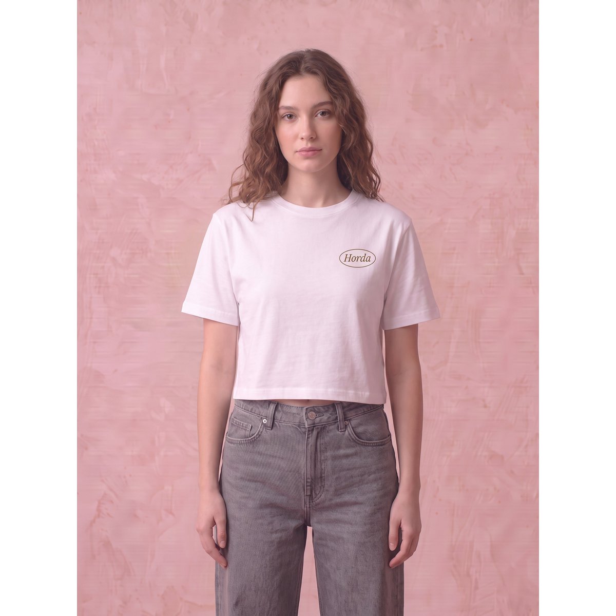 T-shirt Bijgesneden Donna Rest
