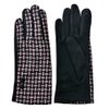 Handschoenen Winter 9x23 cm Zwart Roze Polyester