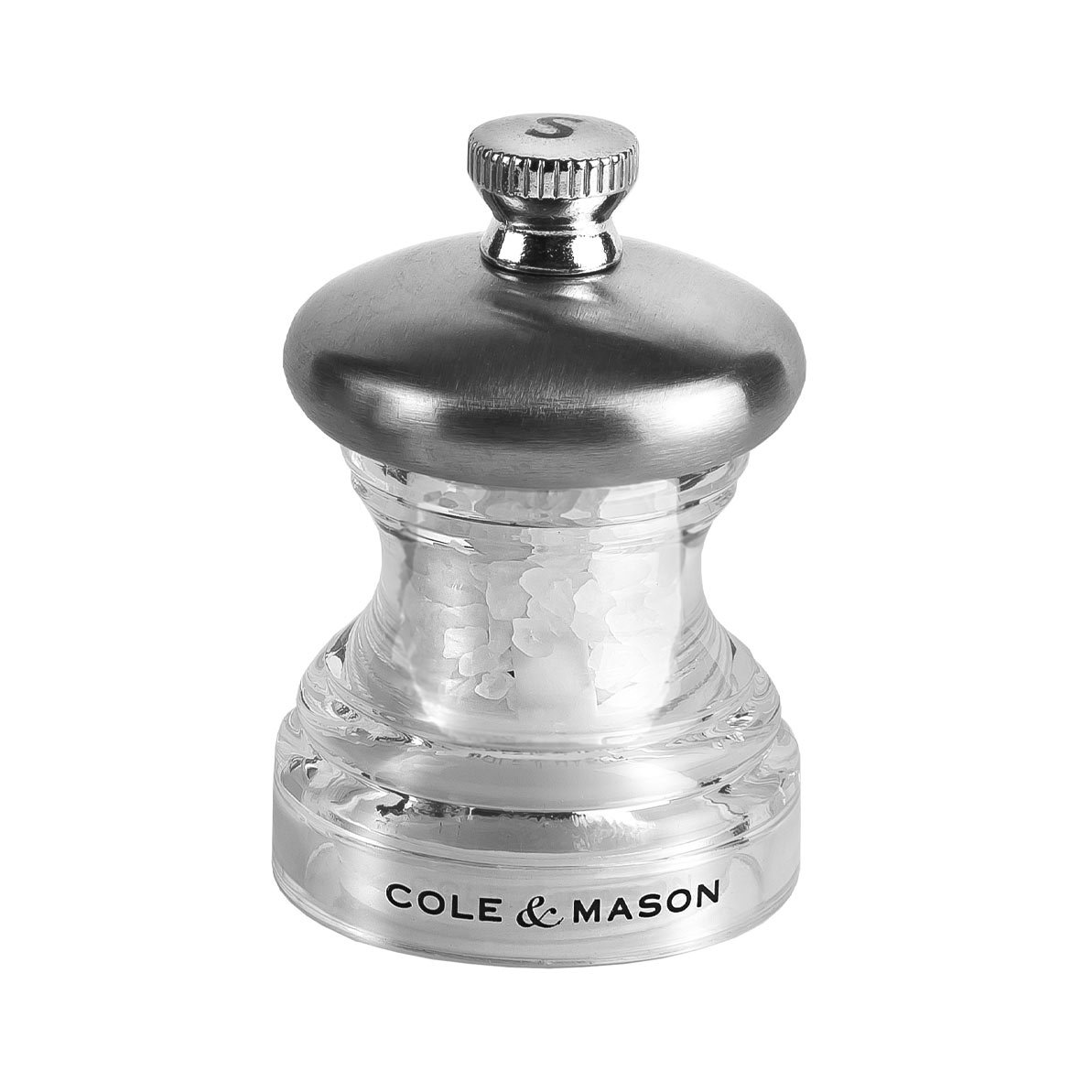 Button Pepper and Salt Mill Set 6,5cm
