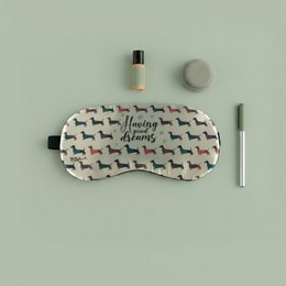Dachshund Eye Mask - Cooling Gel Travel Sleep