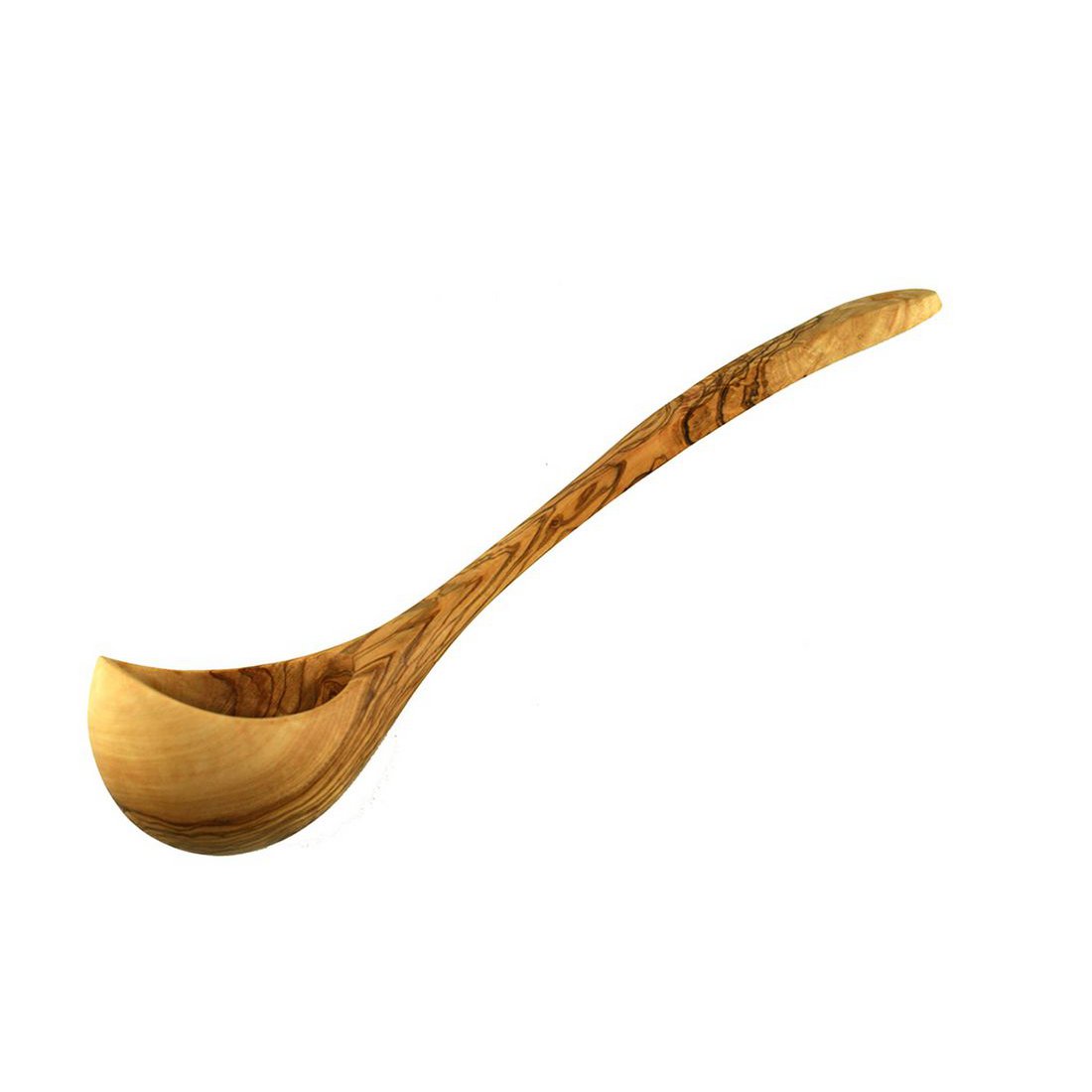 Chochla do kuchni i sauny 25 cm wykonana z drewna oliwnego