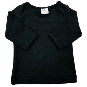 Romper shirt black | jersey