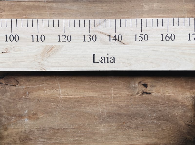 RIGHELLO DI LEGNO GIGANTE