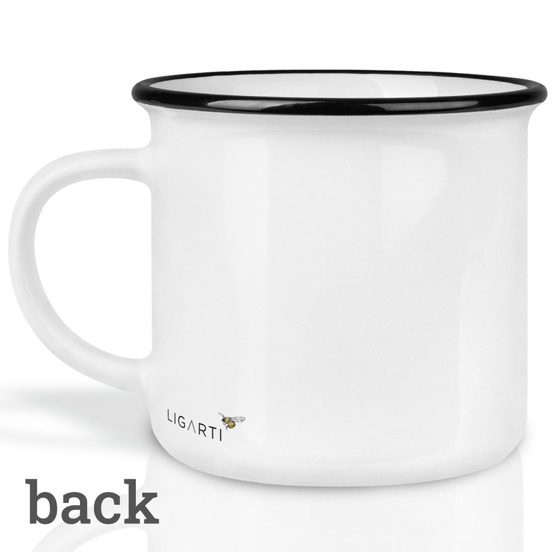Keramiktasse – Die Begegnung