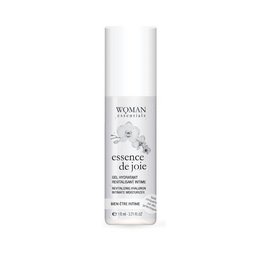 A revitalizing and moisturizing gel containing hyaluronic acid and prebiotics to nourish and hydrate intimate skin.