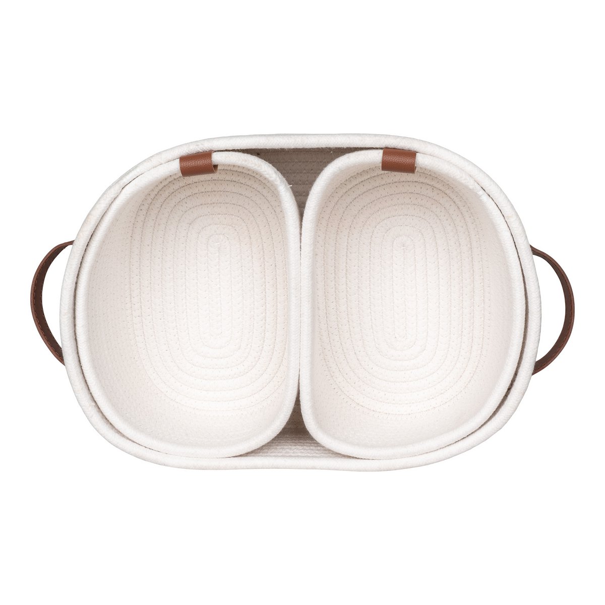 Jarana Baskets - White, set of 3