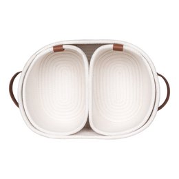 Paniers Jarana - Blanc, lot de 3