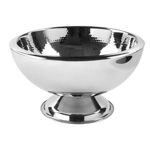 Punchbowl KALAS stainless steel silver-colored 43 cm (D) 25 cm (H)