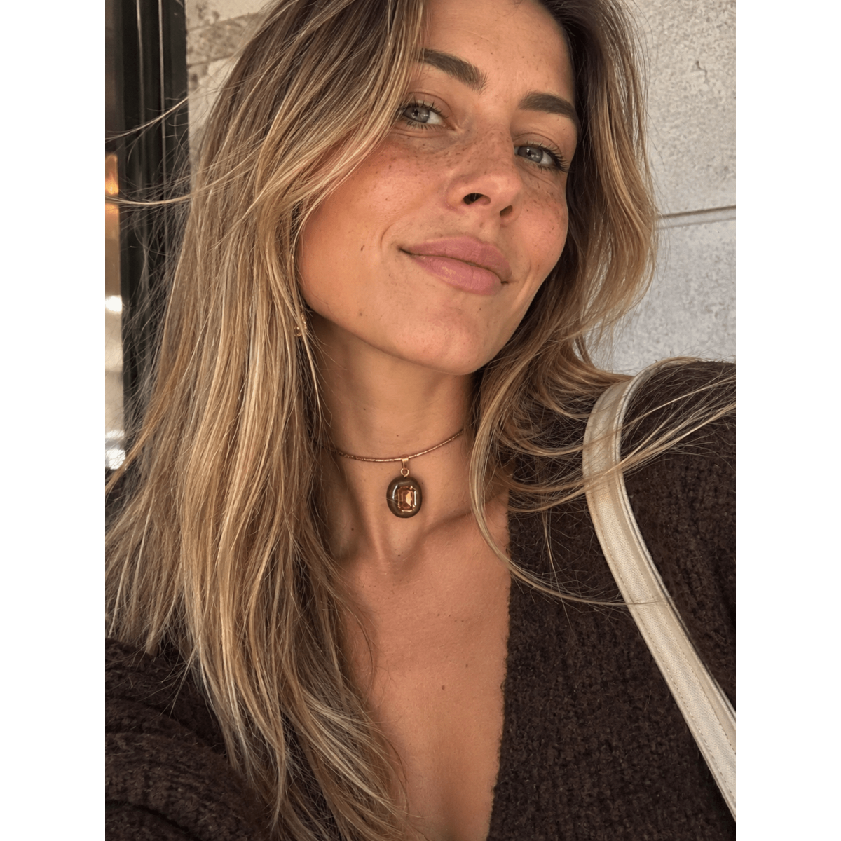 Imperfectly Precious Magnetic Choker -Swarovski Crystal