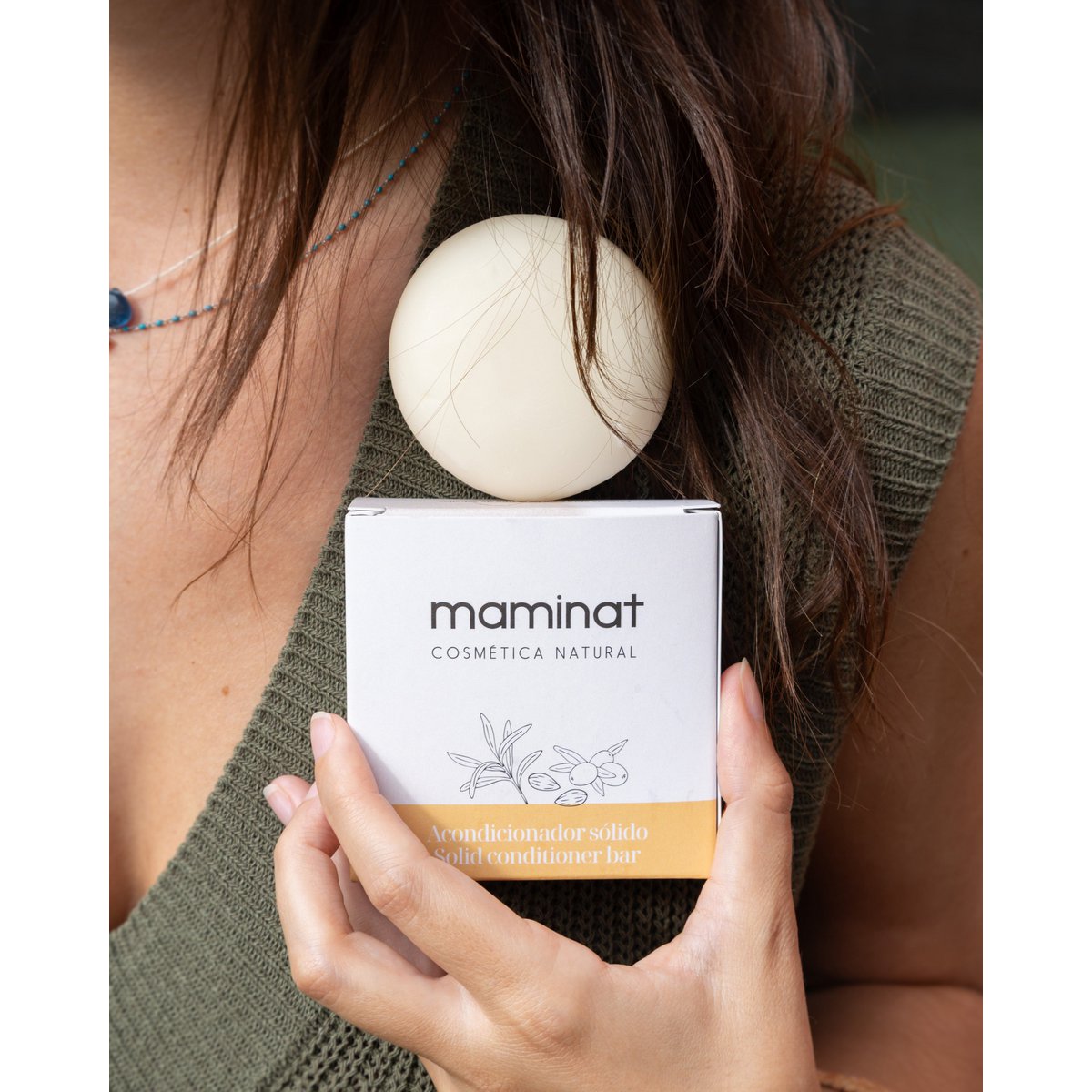 FESTES CONDITIONER – Pflegt und repariert das Haar mit Argan, Kokosnuss und Sanddorn
