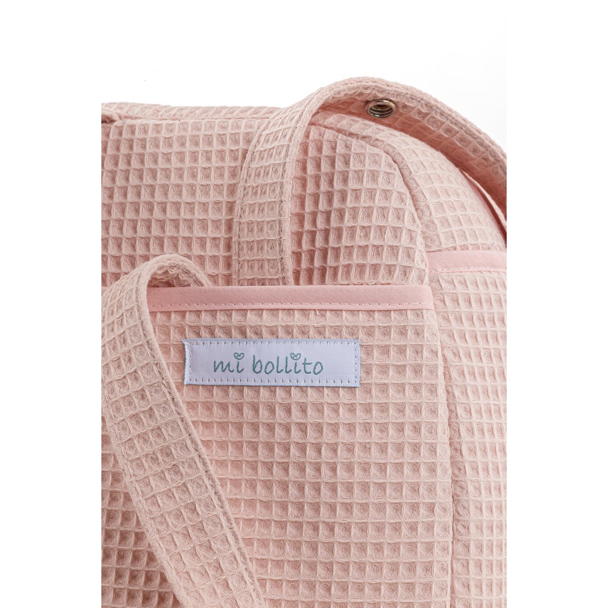 Torba ciążowa typu crossbody do wózka dziecięcego i szpitala. Praktyczny i elegancki organizer o dużej pojemności. Produkt wyprodukowany w Hiszpanii.