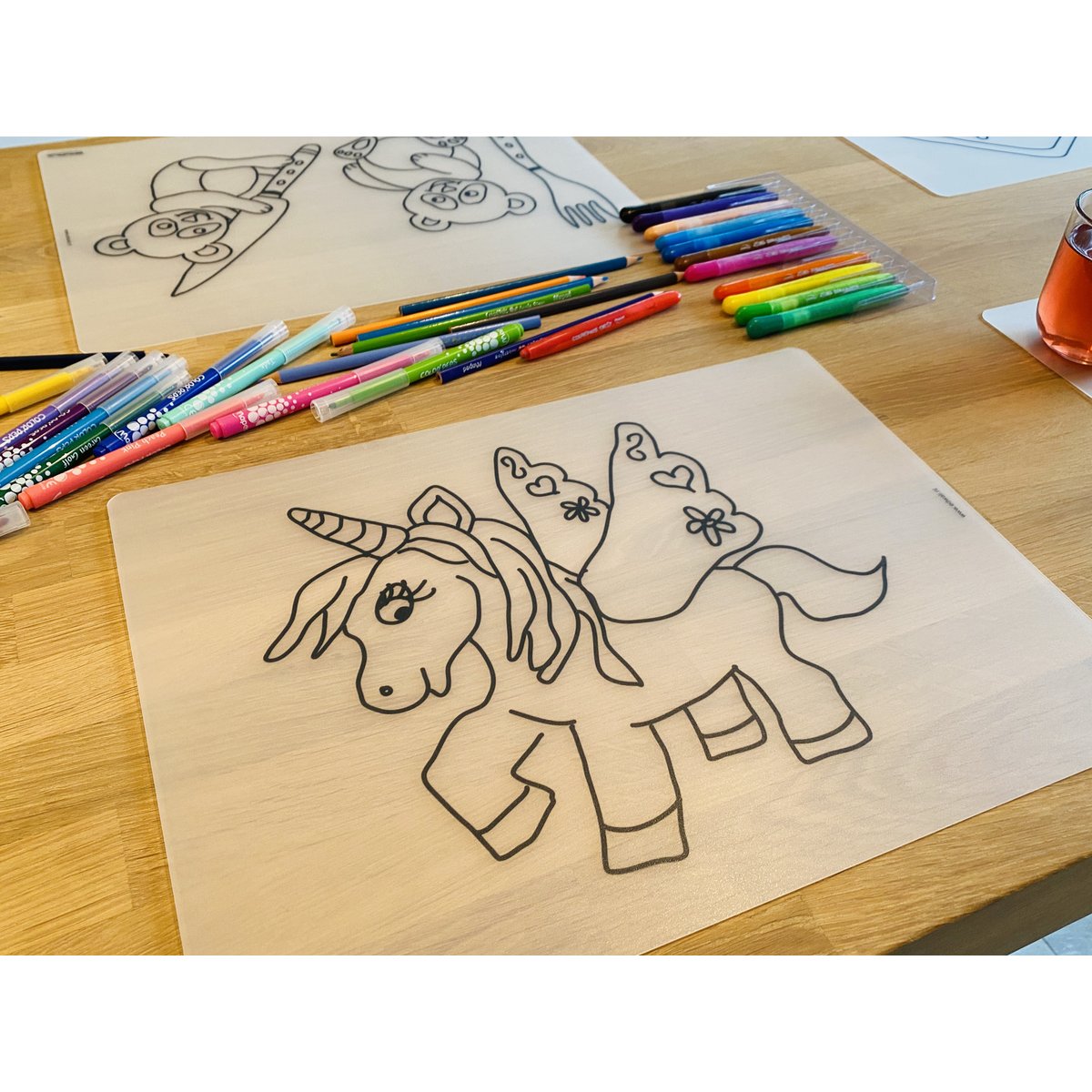 Wielokolorowa podkładka Magic Unicorn