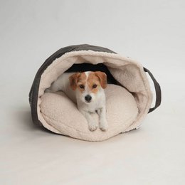 Hundekörbchen Shopper Little Basket Saddle graphit