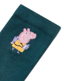 koaa – Peppa Wutz „Forest“ – Easy Socks grün