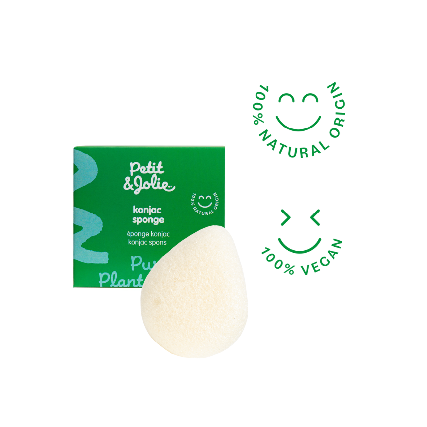 Esponja konjac Petit&Jolie - 4gr - 100% natural