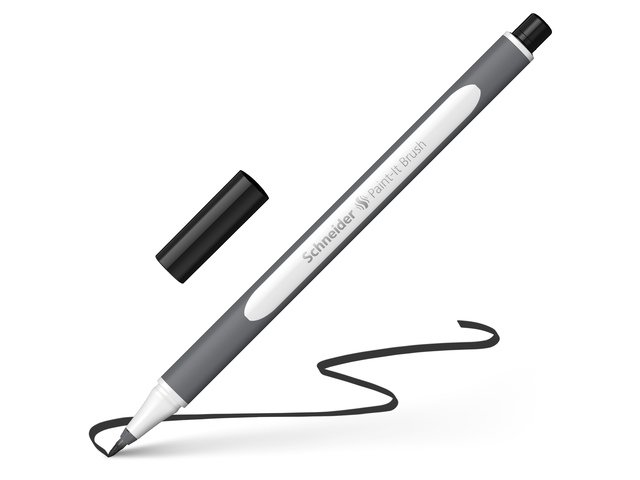 Brushpen Schneider Paint-It 070 negro