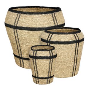Storage basket set Light brown