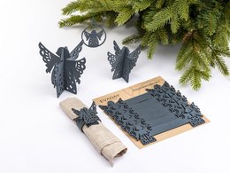 Christmas napkin rings ANGEL