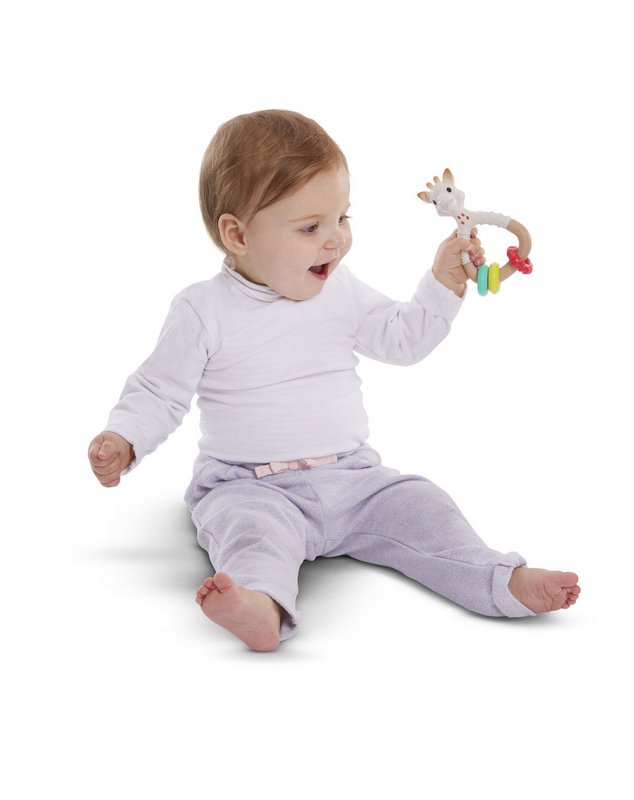 Sophie the giraffe So'Pure Natur'rings rattle