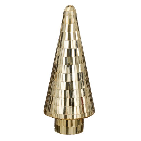Dekorativer Weihnachtsbaum Gold