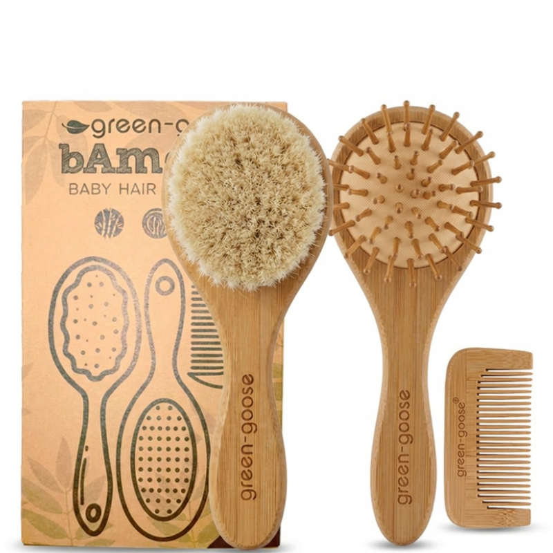 green-goose Baby Bamboo Hair Care Package