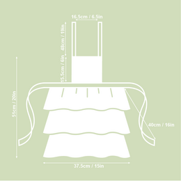 Kids Apron, Poly-cotton Mix, Printed | Botanico
