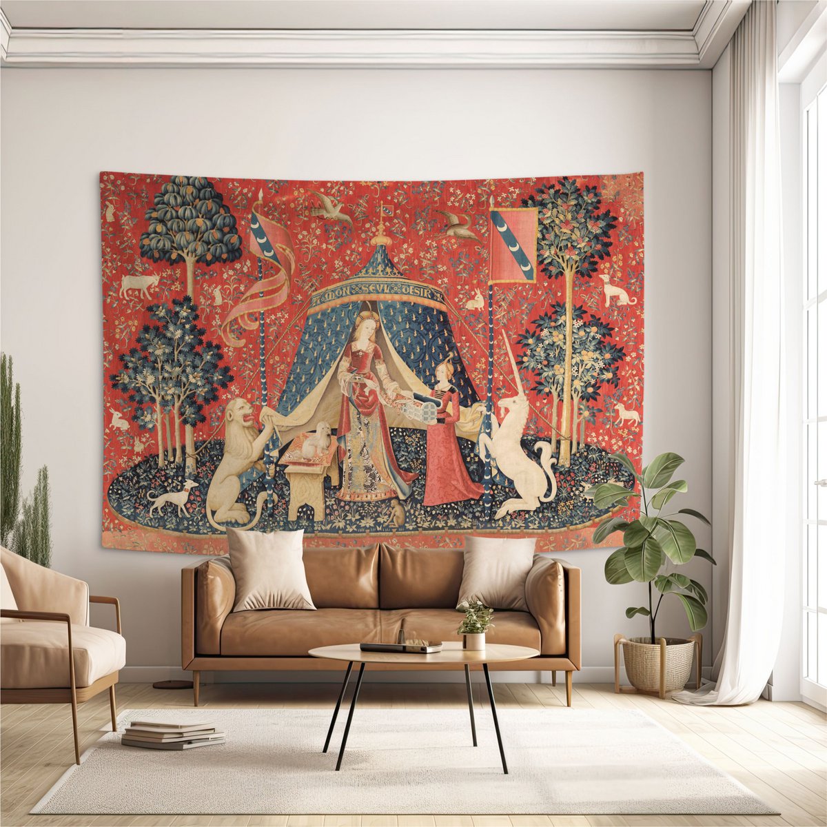 La Dame à la Licorne Tenture murale
