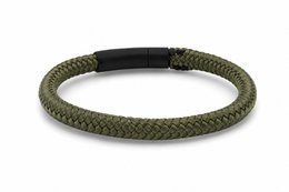 Seilarmband 6mm - Ruyter-Kollektion | Ausgabe schwarz