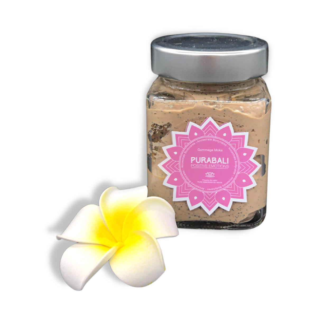 Organiczny peeling tonizujący z kofeiną i organicznym olejkiem eterycznym waniliowym