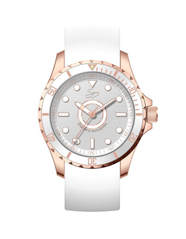 Dutch Master Ange doppia placcatura in oro rosa a 3 lancette 10 ATM
