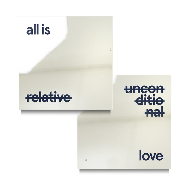 All is Love (Set of two mirrors)