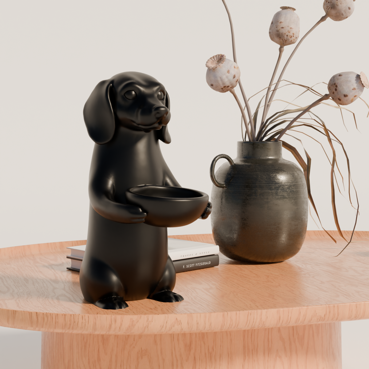 Fiastra Dachshund Key Holder